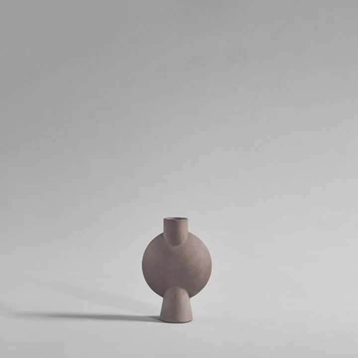 Sphere Vase Bubl Mini from 101 Copenhagen in taupe