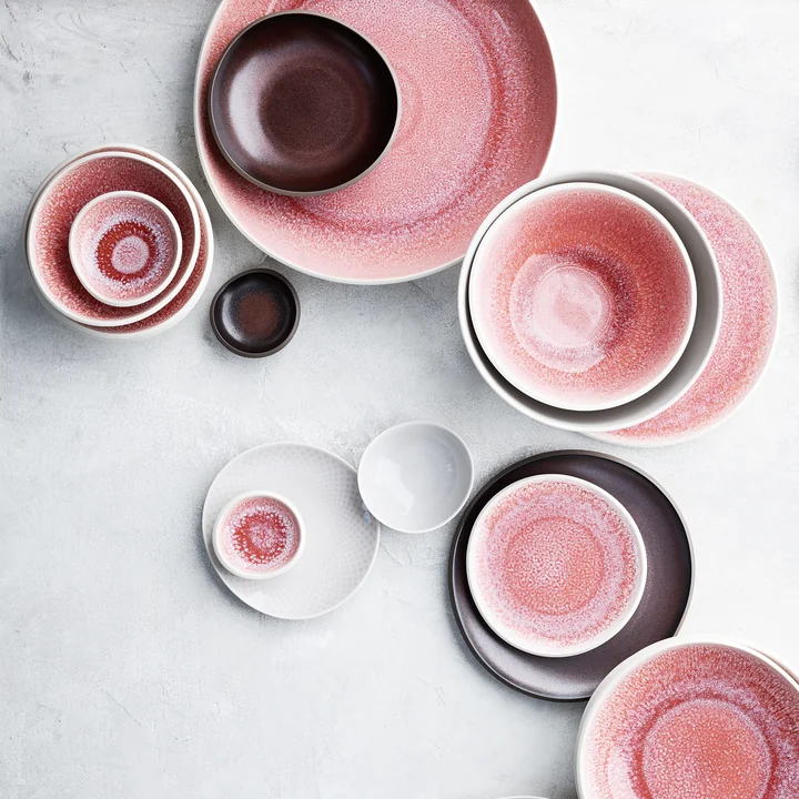 The Junto tableware from Rosenthal in the new trend colour rose quartz