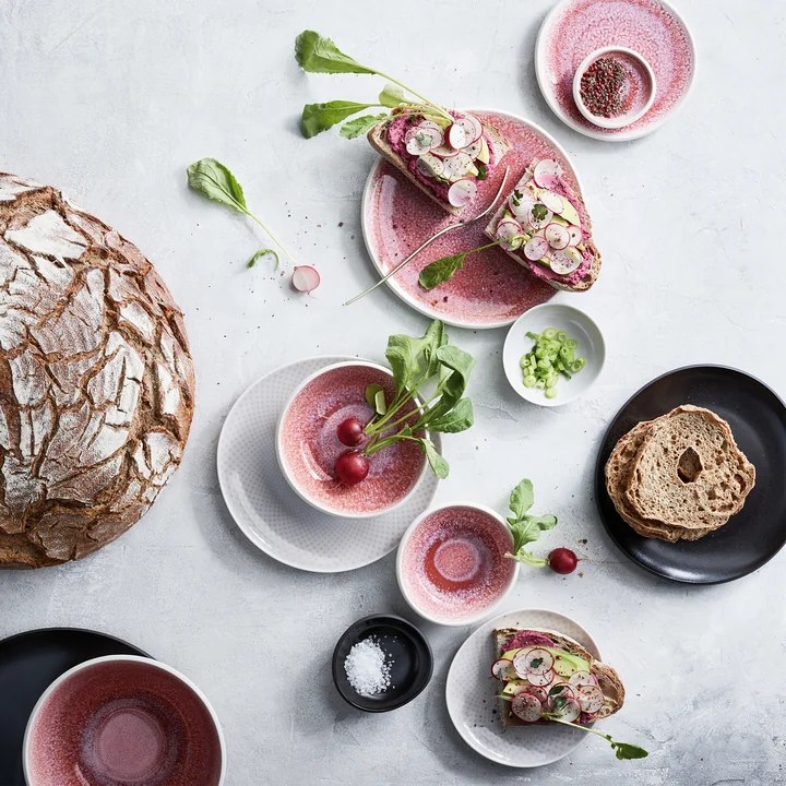 Junto - rose quartz from Rosenthal on plates, cups and more