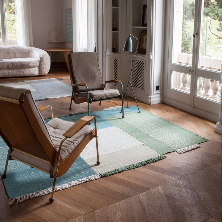 Tres Carpet from nanimarquina in green