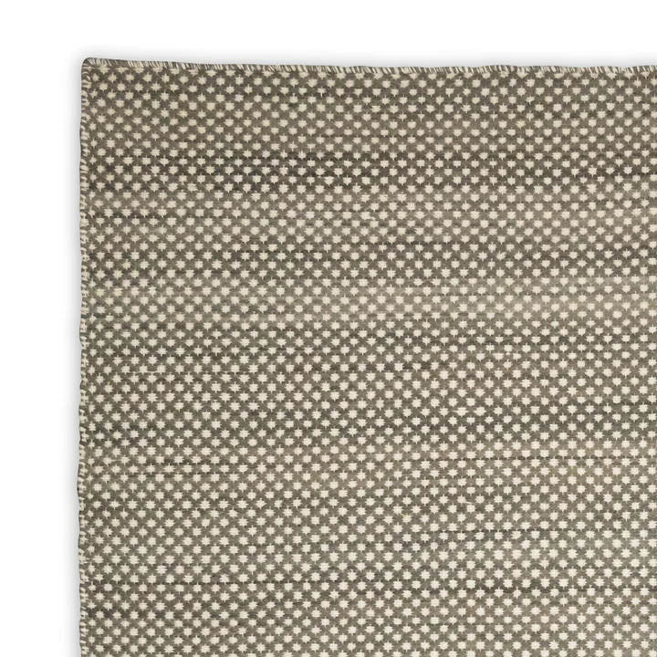 The Kelim reversible rug from the Collection is convertible