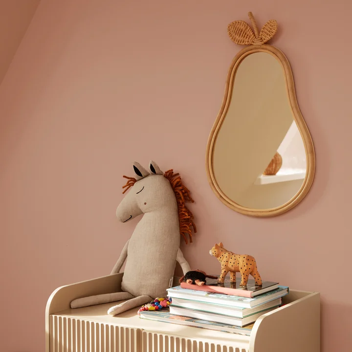 Pear children mirror by Ferm Living