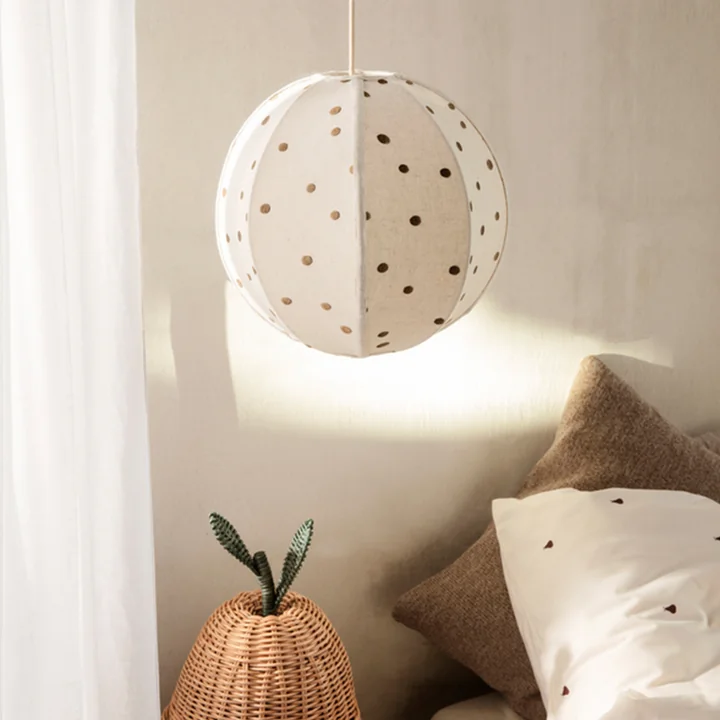 Dots Textile lampshade by Ferm Living