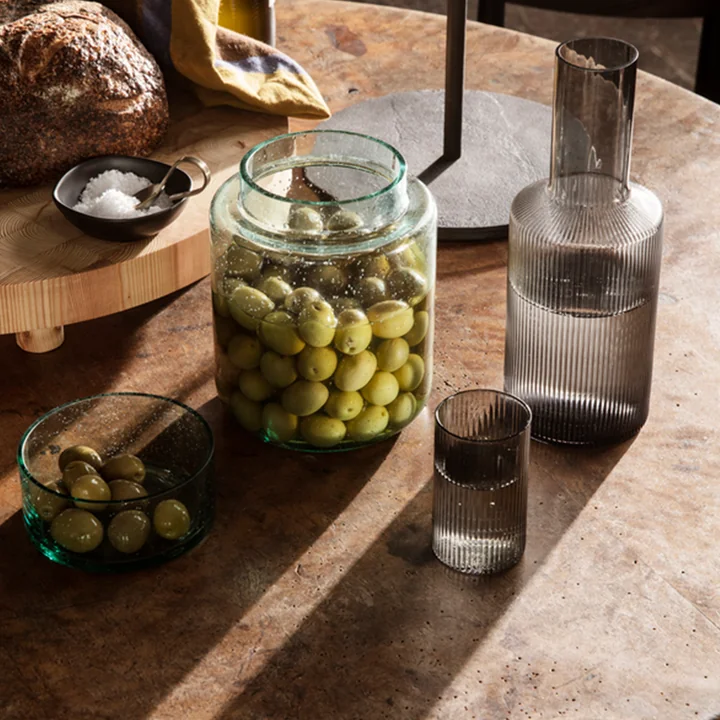 Oli Glass jar from Ferm Living