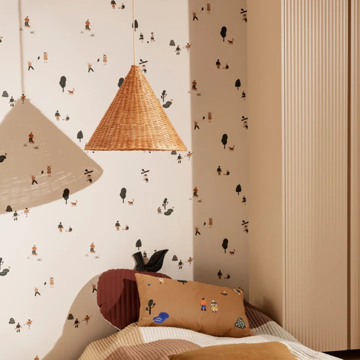 Dou Rattan lampshade by Ferm Living