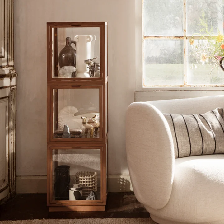 Miru Glass display cabinet from Ferm Living