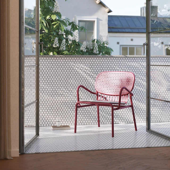 The Week-End outdoor armchair from Petite Friture offers great comfort