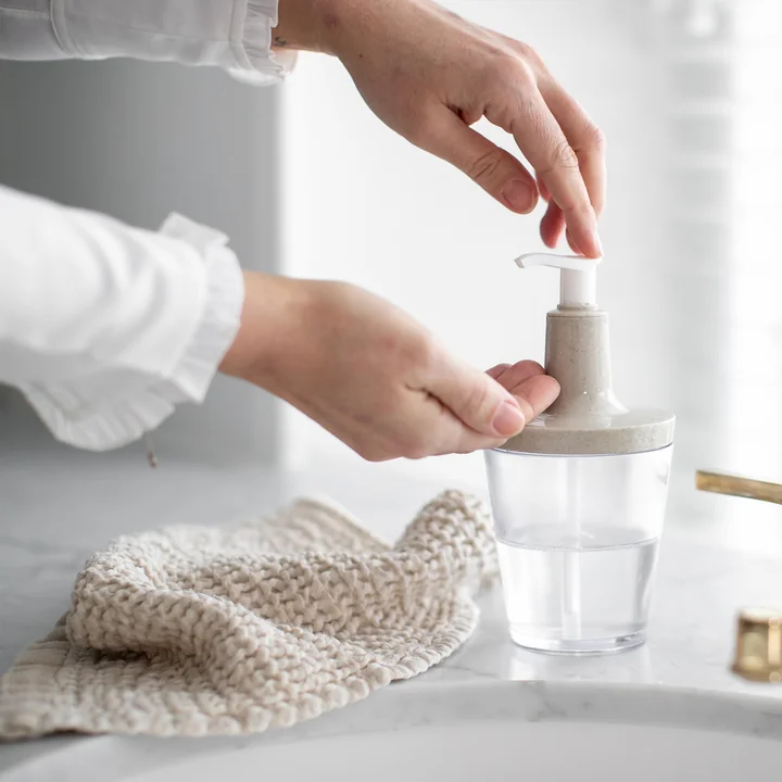 Flow Soap Dispenser (Recycled) from Koziol
