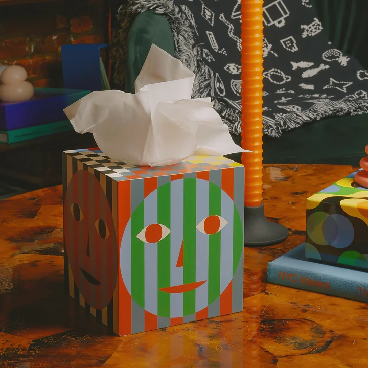 Everybody Cosmetic tissue box from Areaware