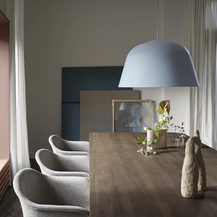 Ambit Pendant lamp Ø 55 cm from Muuto in light blue