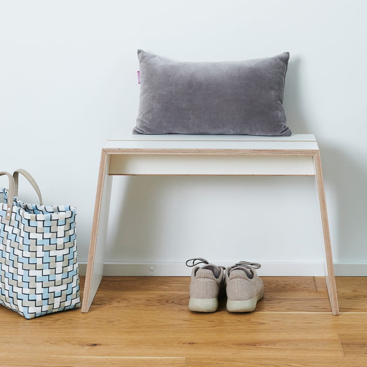 stubenhocker Stool from Tojo in white