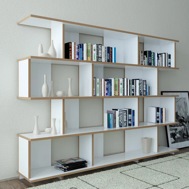 stell Shelving system from Tojo in white