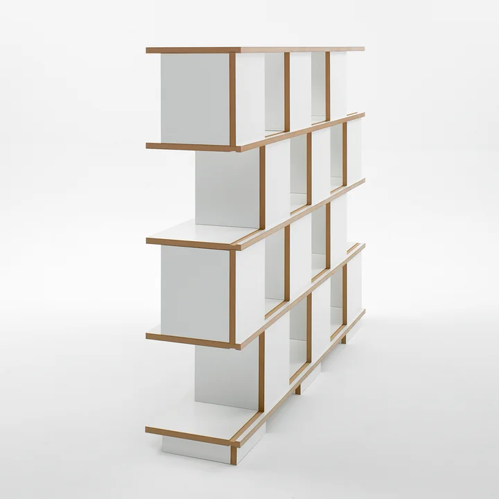 stell Shelving system, 198 cm wide from Tojo in white