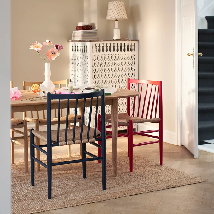 J80 Chair from FDB Møbler in the dining room