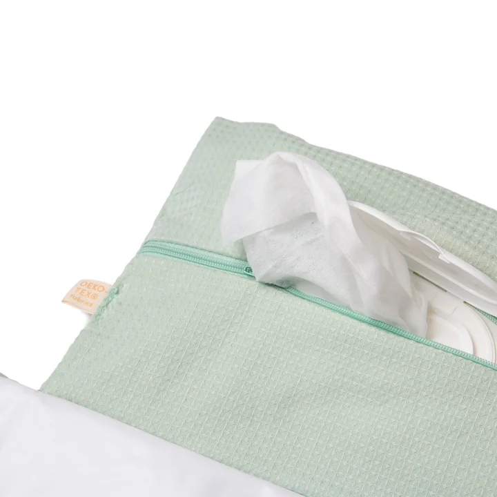 Mozart changing mat from Nobodinoz in aqua