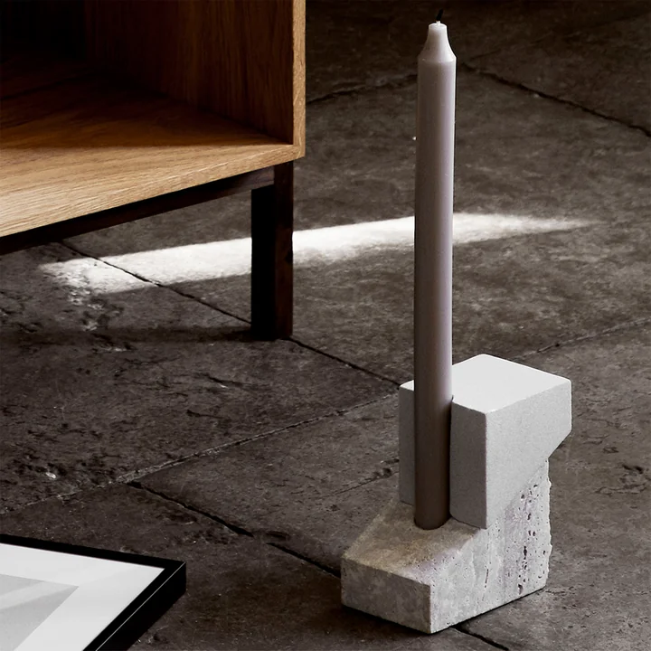 Offset Candleholder from Kristina Dam Studio