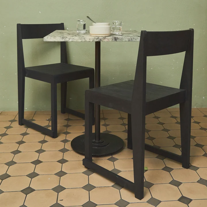 Chair 01 from Frama in birch oiled / ash black