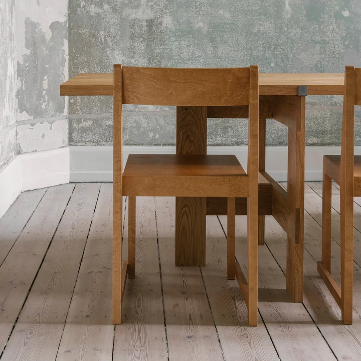 Chair 01 from Frama in birch oiled / warm brown