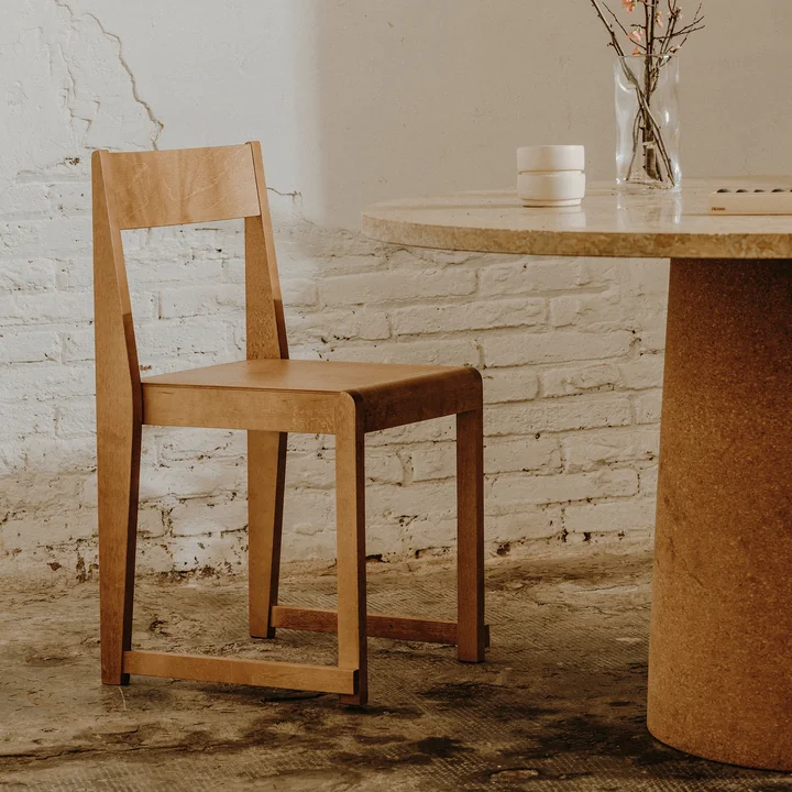 Chair 01 from Frama in birch oiled / warm brown