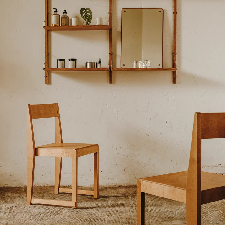 Chair 01 from Frama in birch oiled / warm brown