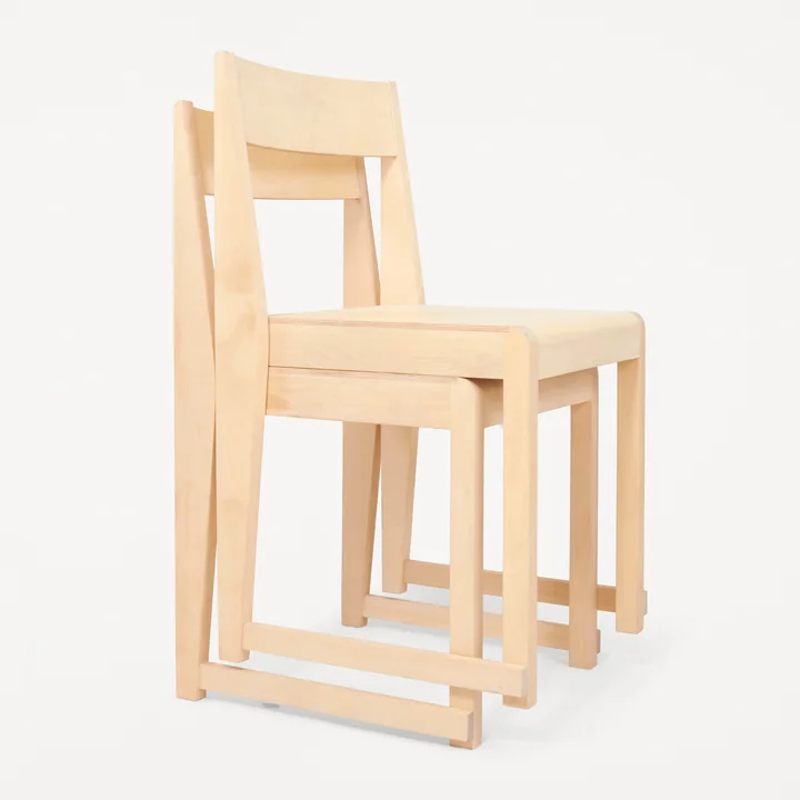 Chair 01 from Frama in birch oiled / nature