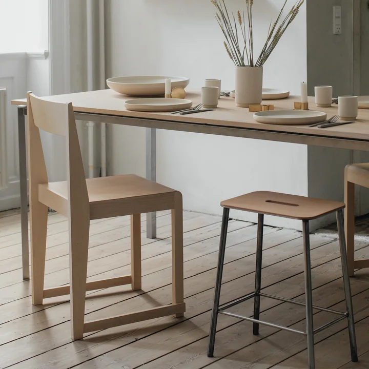 Chair 01 from Frama in birch oiled / nature