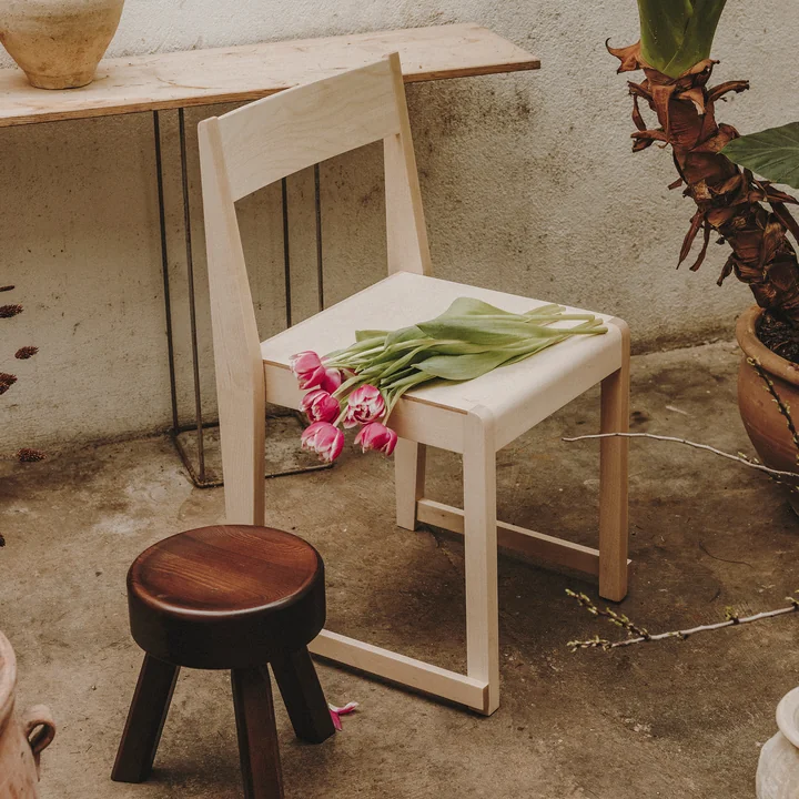 Chair 01 from Frama in birch oiled / nature