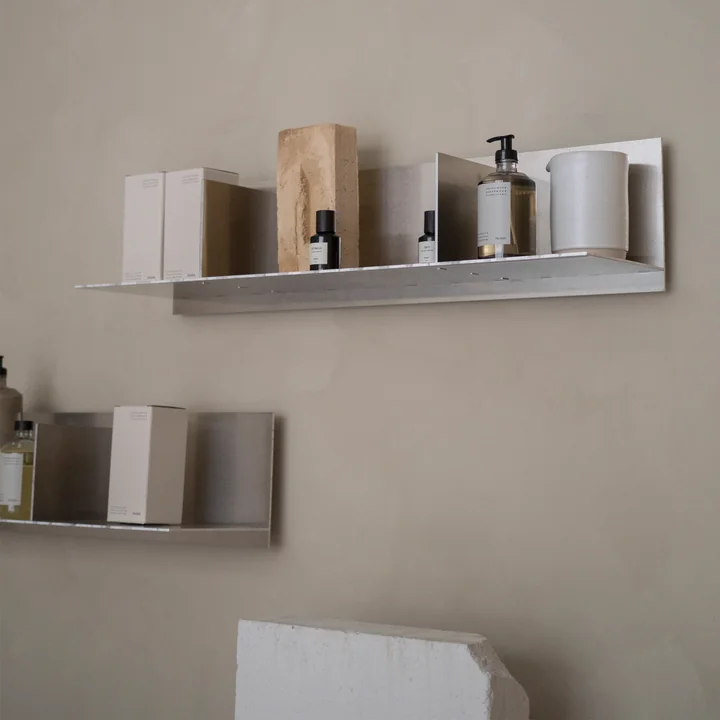 Rivet Typecase Wall shelf from Frama in aluminium