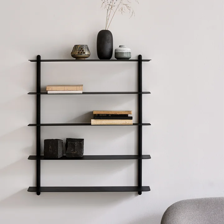 The Nivo wall shelf from Gejst is minimalist and functional at the same time