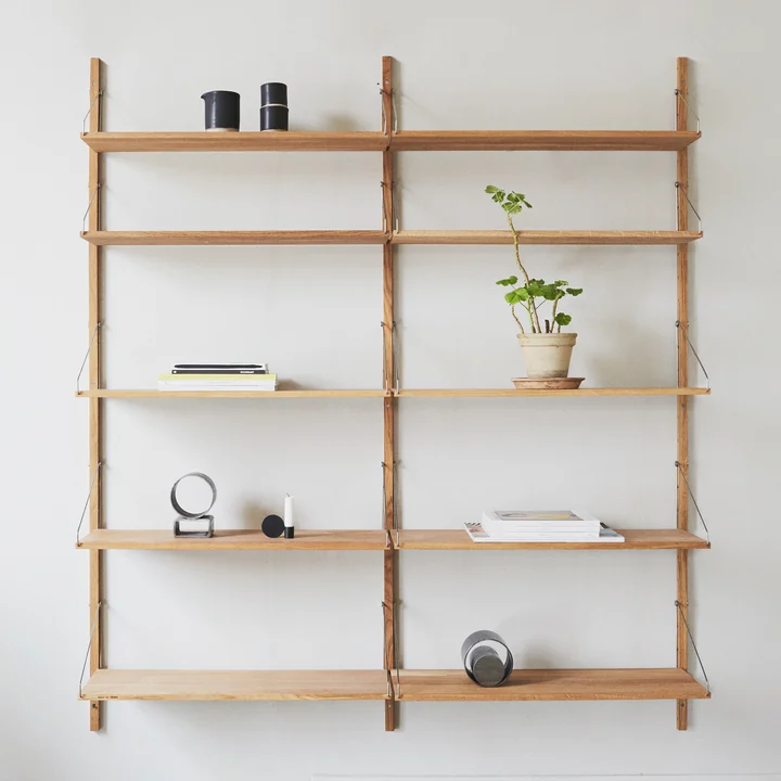 Library Shelf from Frama in oiled oak