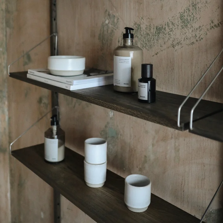 Shelf Shelf from Frama in dark oiled oak / stainless steel