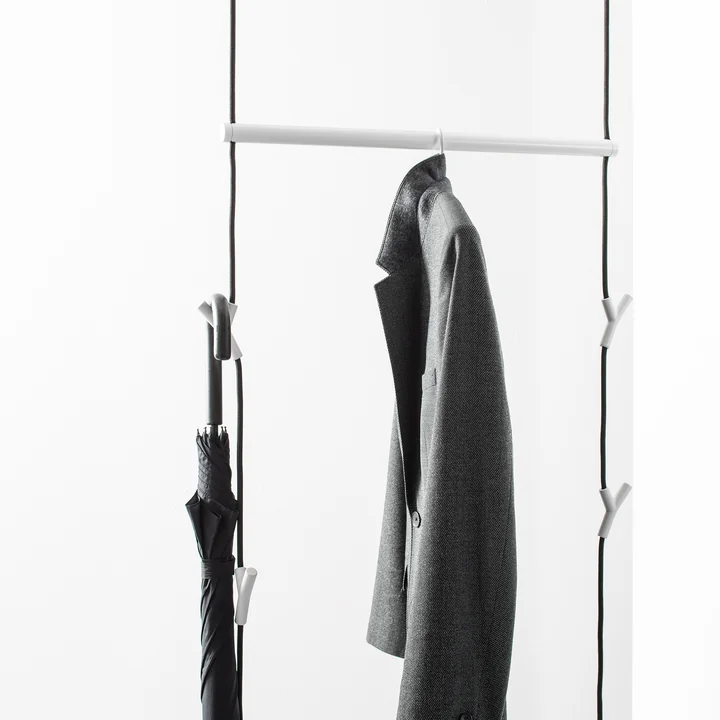 The Wardrope coat rack from Authentics lets you vary your wardrobe
