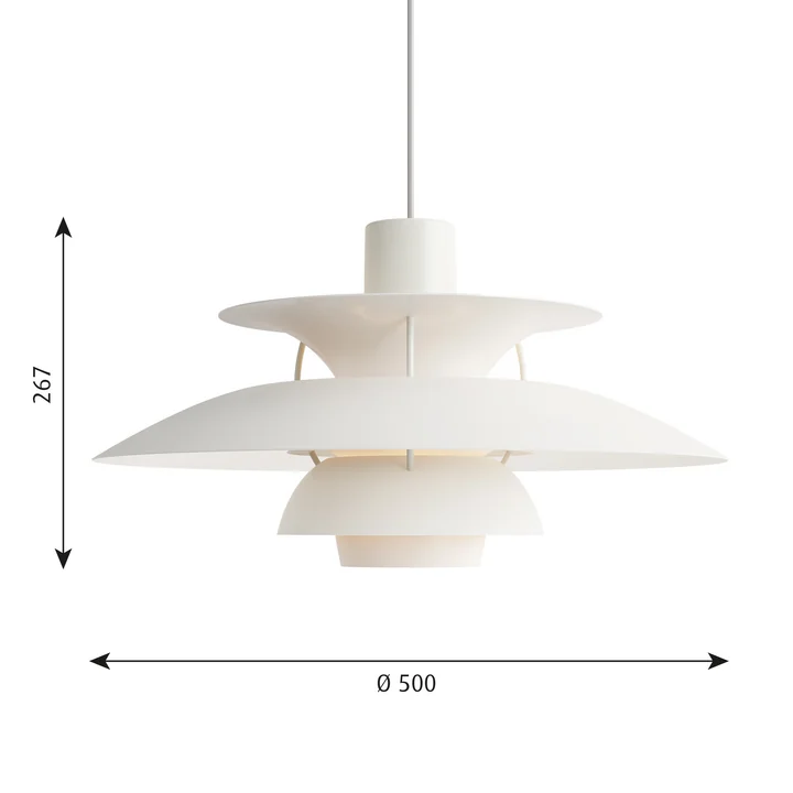 PH 5 pendant light from Louis Poulsen