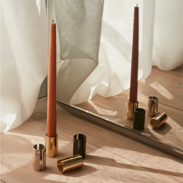 The Sol candle holder from AYTM in different colours