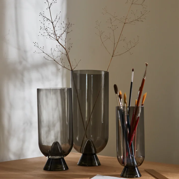 The Glacies vase from AYTM in different sizes