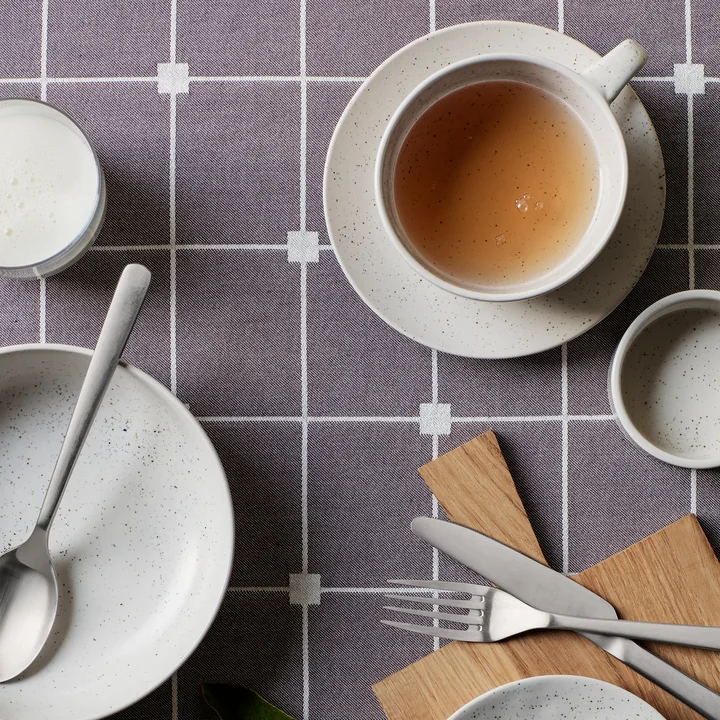 Nordic Vanilla tableware from Broste Copenhagen