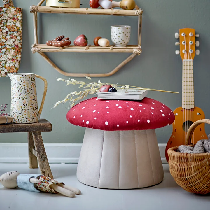 Lue Pouf from Bloomingville