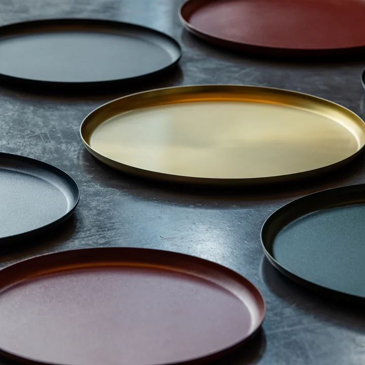 Metal tray in different sizes