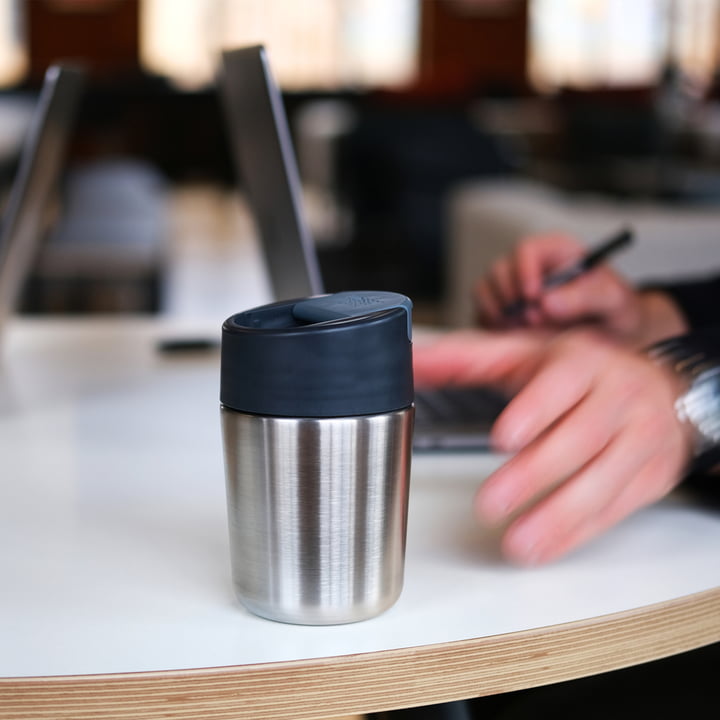 Sipp™ Travel Mug with Hygienic Lid Large - Stainless-steel