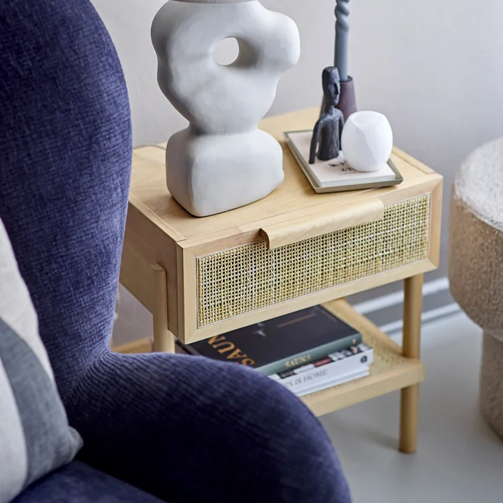 Manon Side table from Bloomingville in pine nature