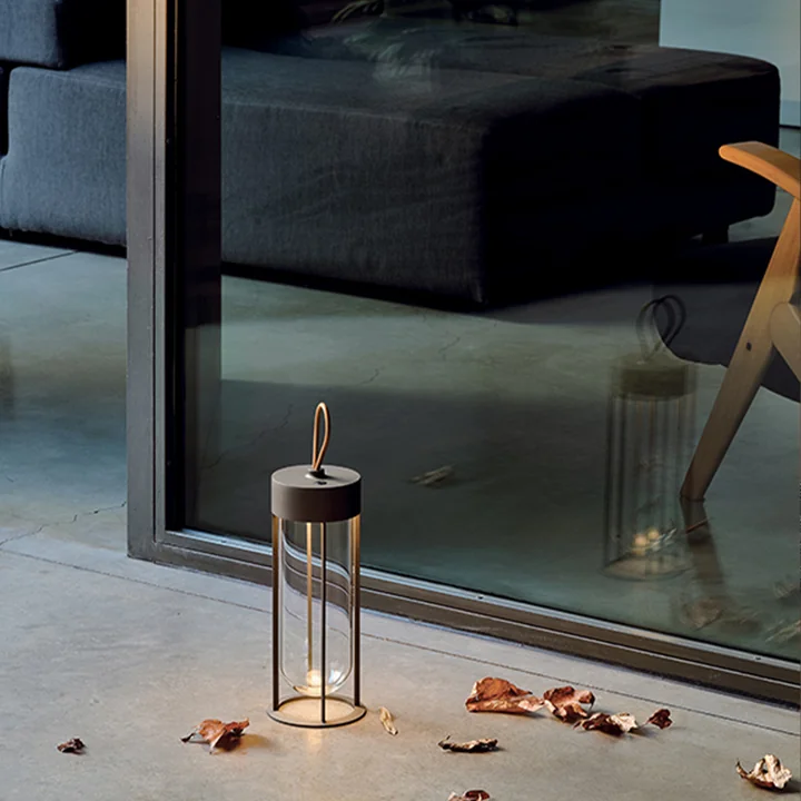 In Vitro Unplugged LED Battery table lamp from Flos