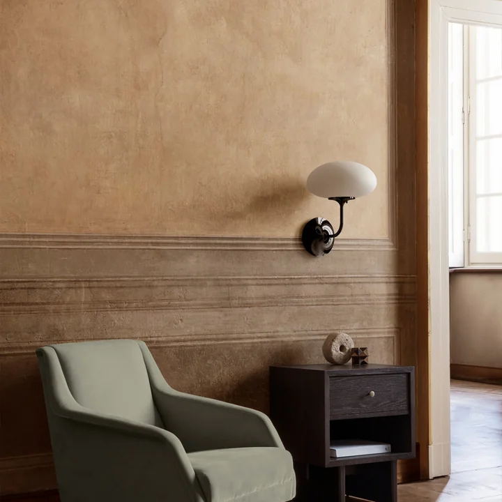 The Stemlite wall light in the hallway