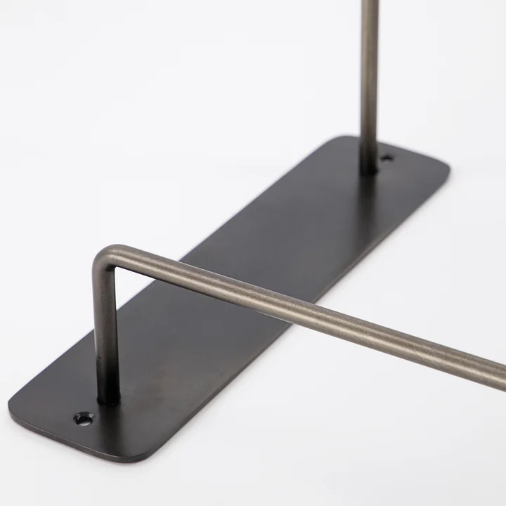 Pati Towel rail double from House Doctor in black antique