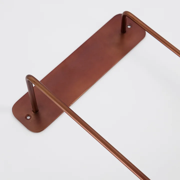 Pati Towel rail double from House Doctor in browned brass