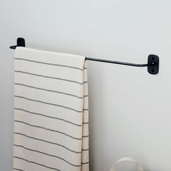 Pati Towel rack from House Doctor , black antique