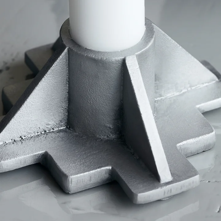 Castle Candleholder 6,4 cm from House Doctor in color grey