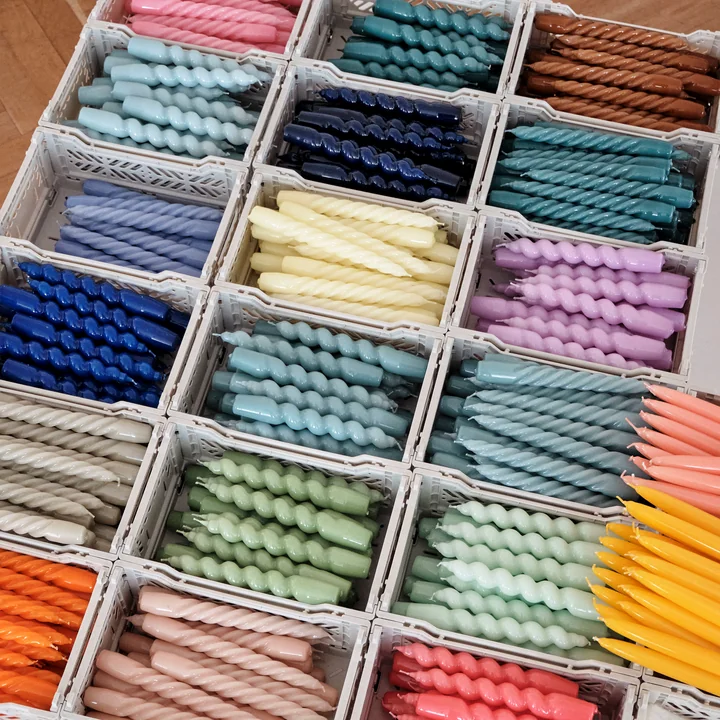 Spiral HAY stick candles