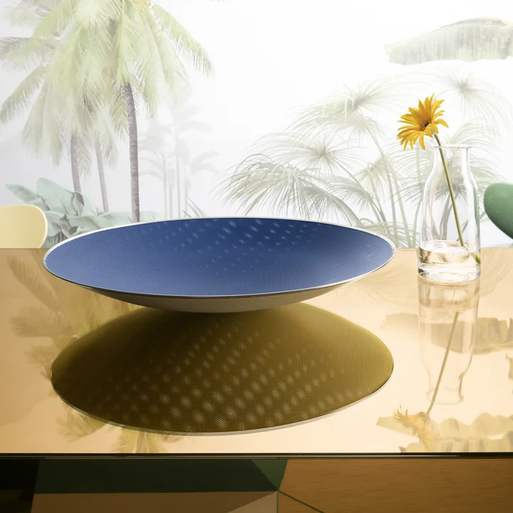 Cohncave Bowl from Alessi in blue