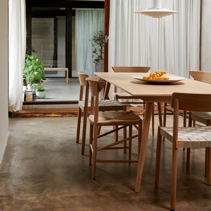 Timeless style at the dining table