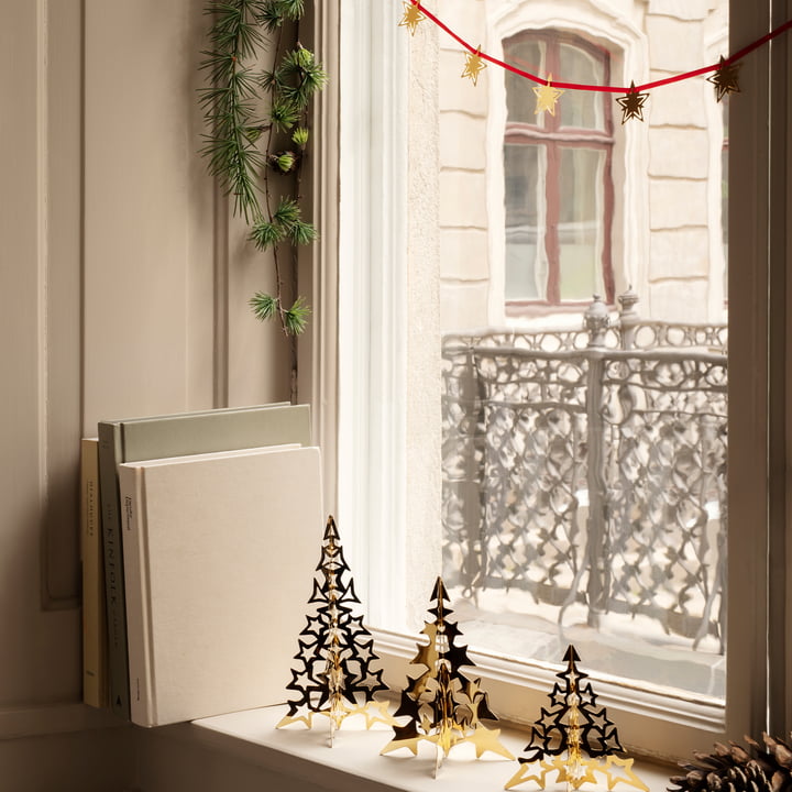 Classic Christmas garland star and Christmas table tree from Georg Jensen